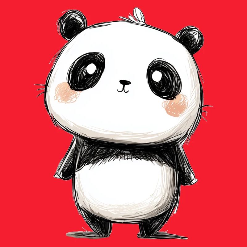 petit panda dessin