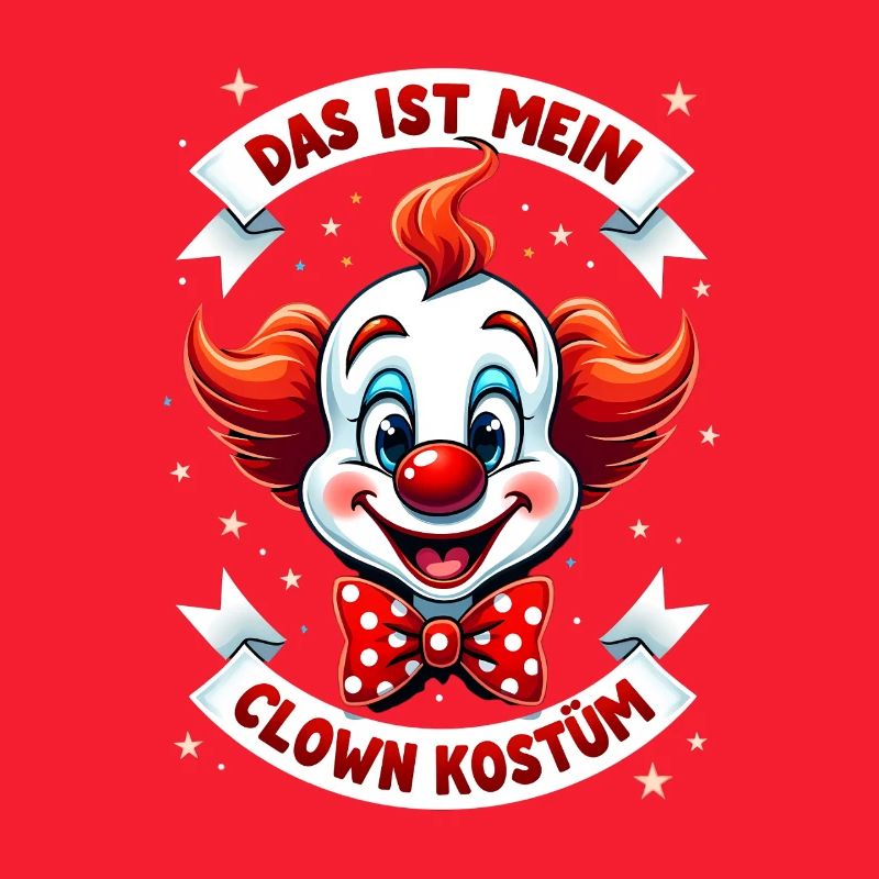 Déguisement de clown de carnaval Carnaval Carnaval
