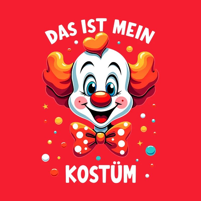 Déguisement de clown de carnaval Carnaval Carnaval
