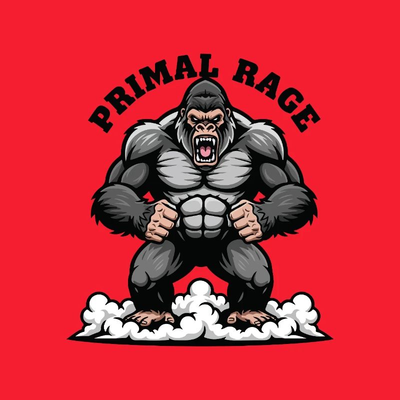 Primal Rage Gorille Musclé Force