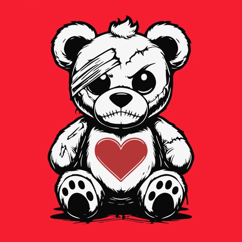 Grumpy Teddy with a good Heart