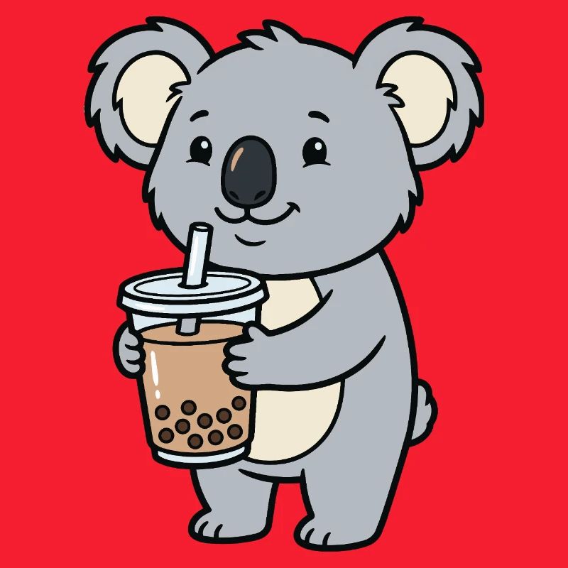 Bubble tea au koala