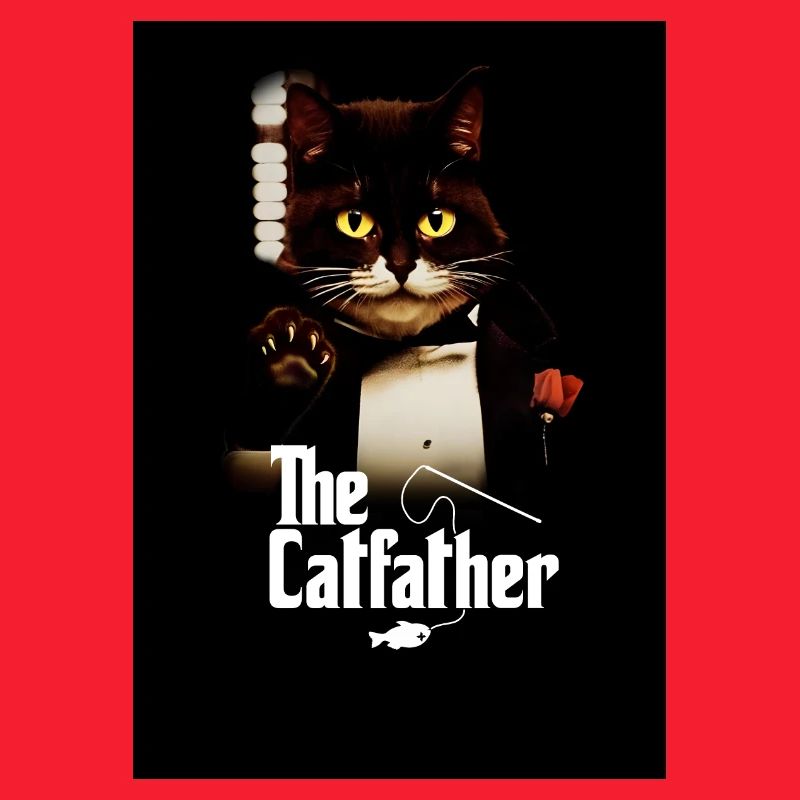 Der Katzenvater - Katze, die nicht verleugnet wird.