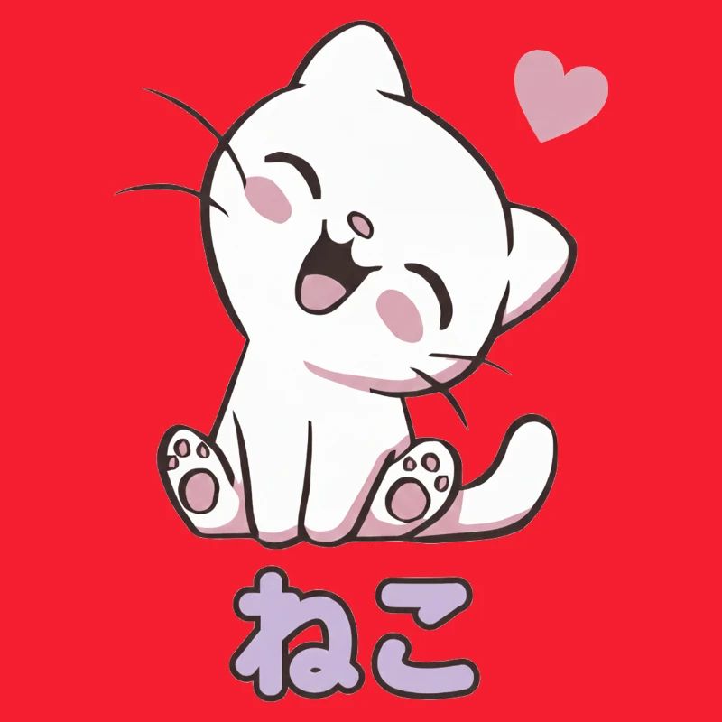 Neko Kuschelkatze Herzchen