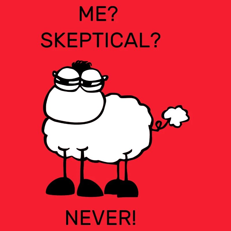 Skeptical sheep