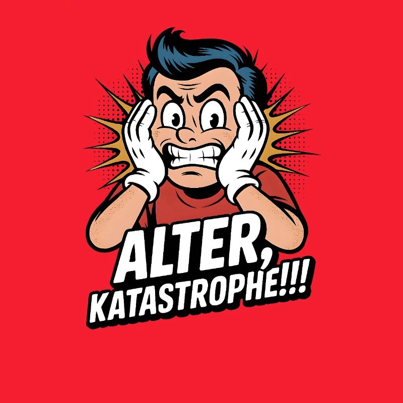 Alter, Katastrophe Facepalm