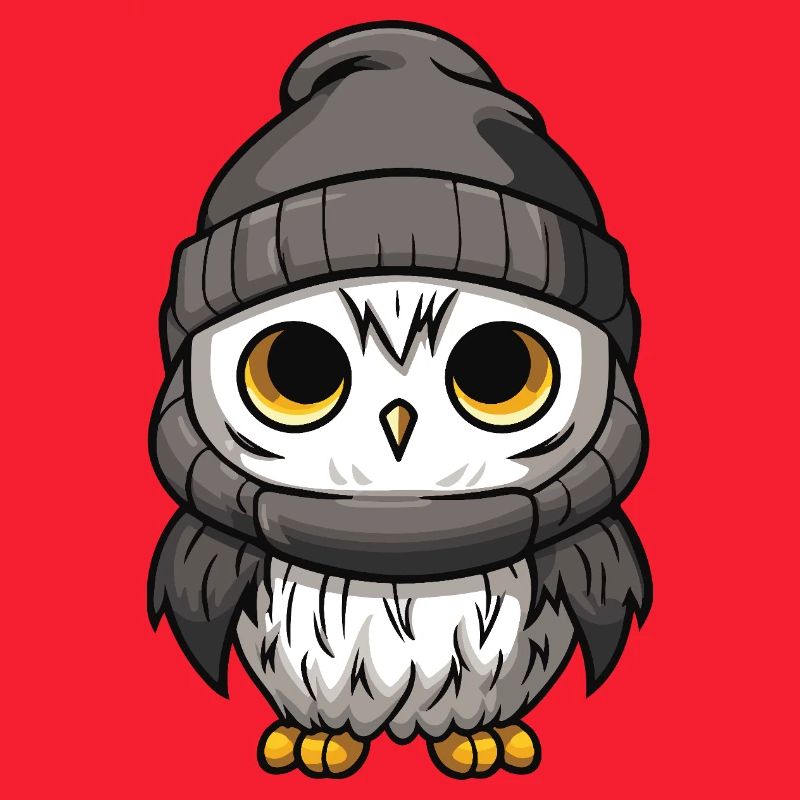 Owl Comic Winter Cozy
