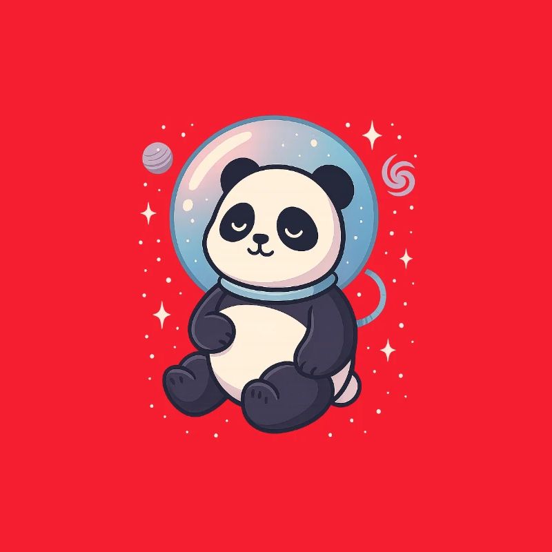 Panda Cosmique Rêveur de l’Espace