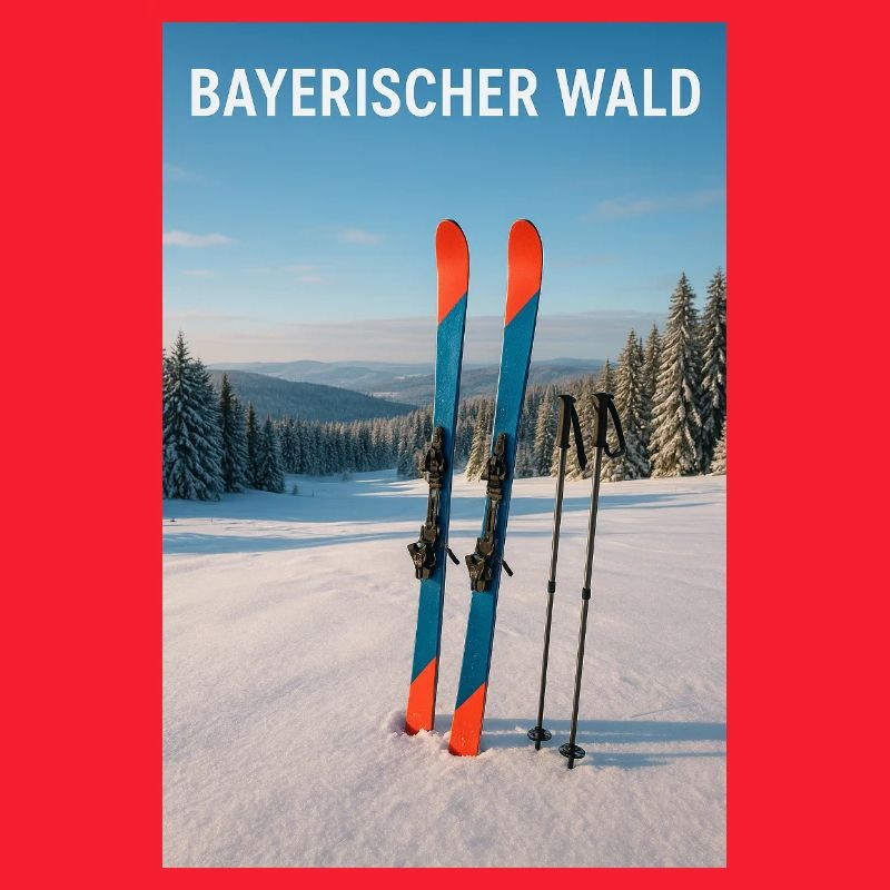 Bavarian Forest Skiing Experience