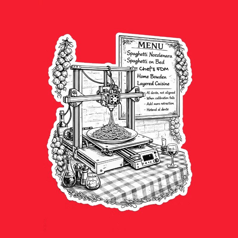 Spaghetti-3D-Drucker