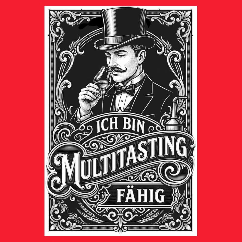 Whisky Ich bin Multitastingfähig