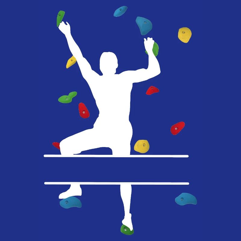 Climbing Wall Man White – Custom Climber