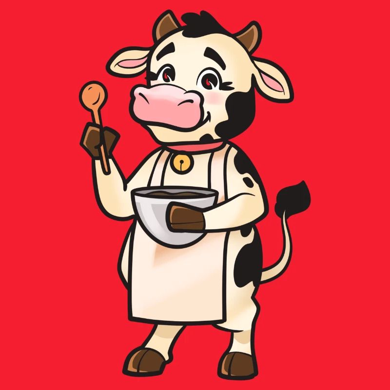 Boiling cow