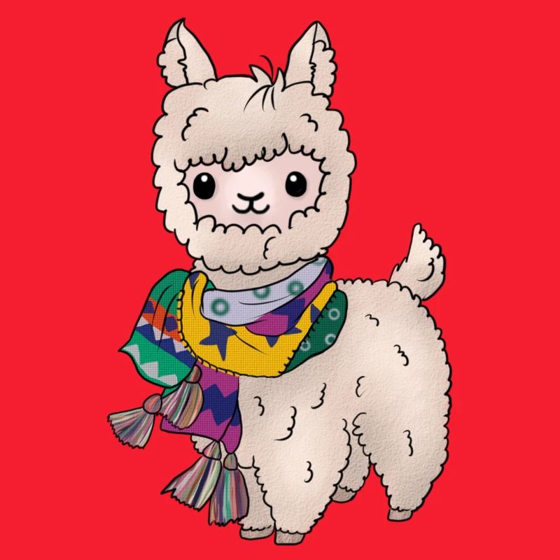 Winter Llama