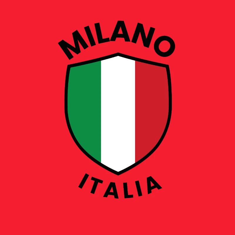 Milan Italy Shield