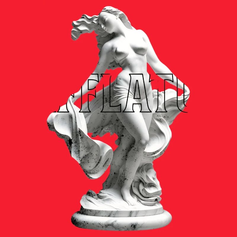 Marble Sculpture Dance Pose