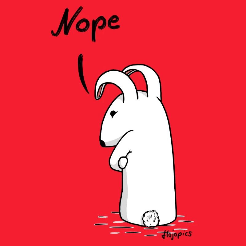 Lapin « Nope »