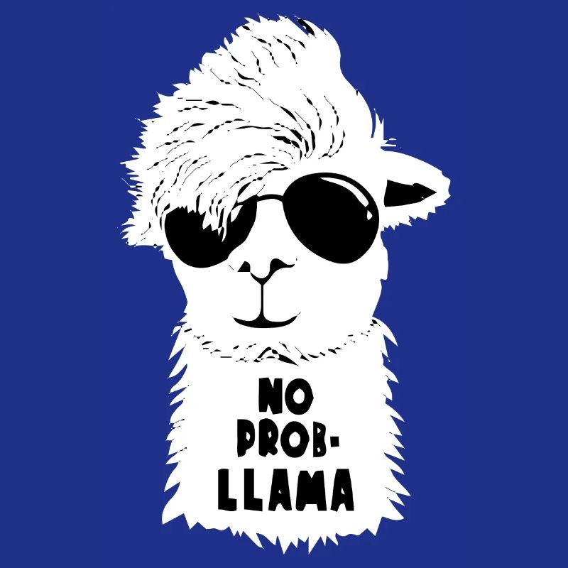 Llama Problem-Free Glasses