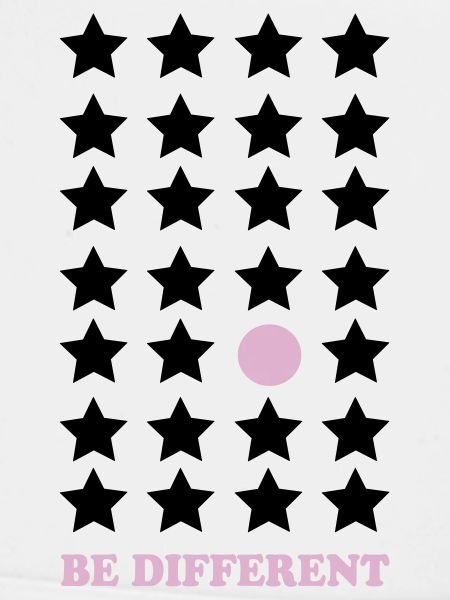 Sei Anders – Pastellpunkt Be Different