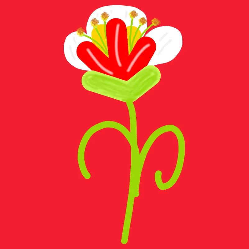 Dessin de fleurs ludique Fleurs Fleurs
