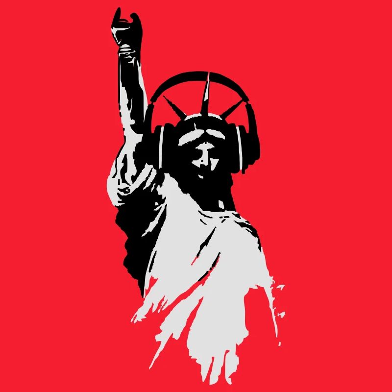 DJ Statue de la Liberté casque