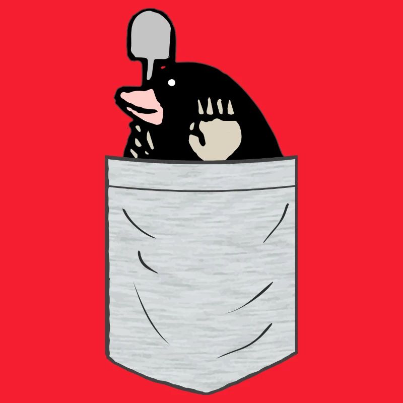 Maulwurf Brusttasche