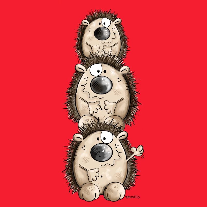 Funny Hedgehogs