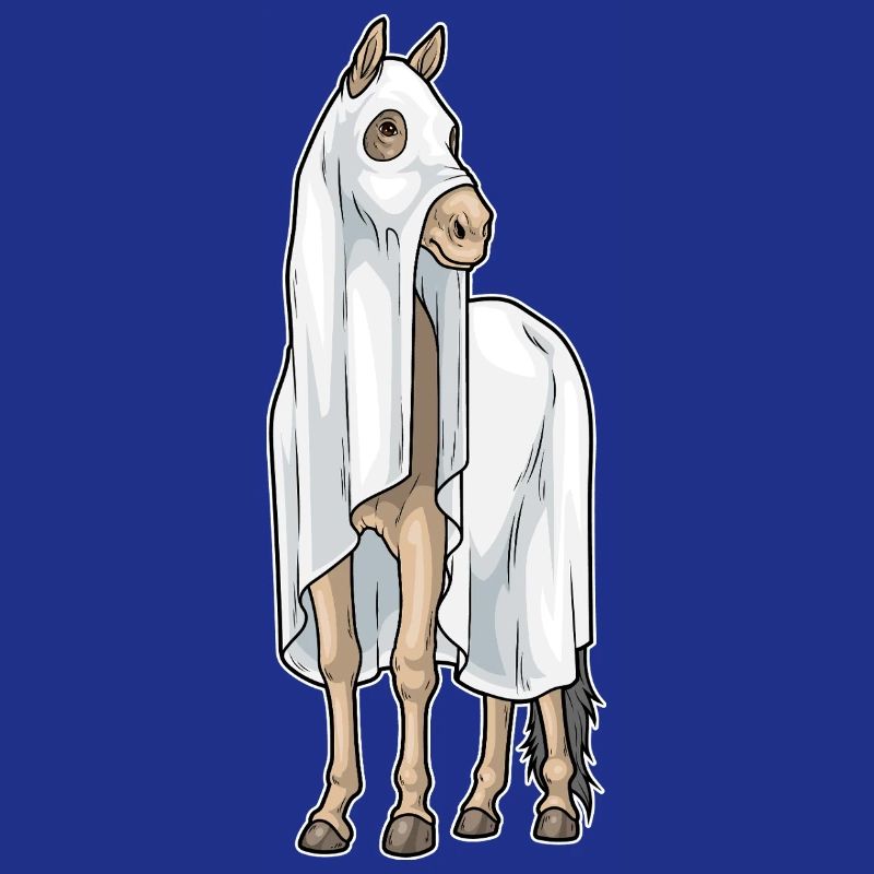 Pferd Halloween Geist