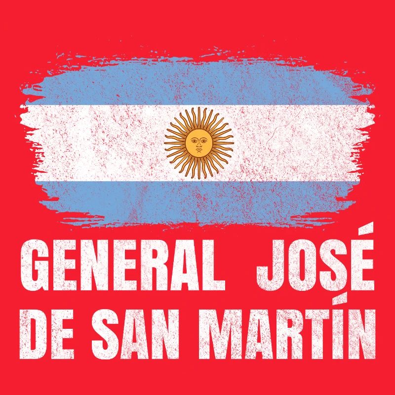 General Jose de San Martin Argentina Design
