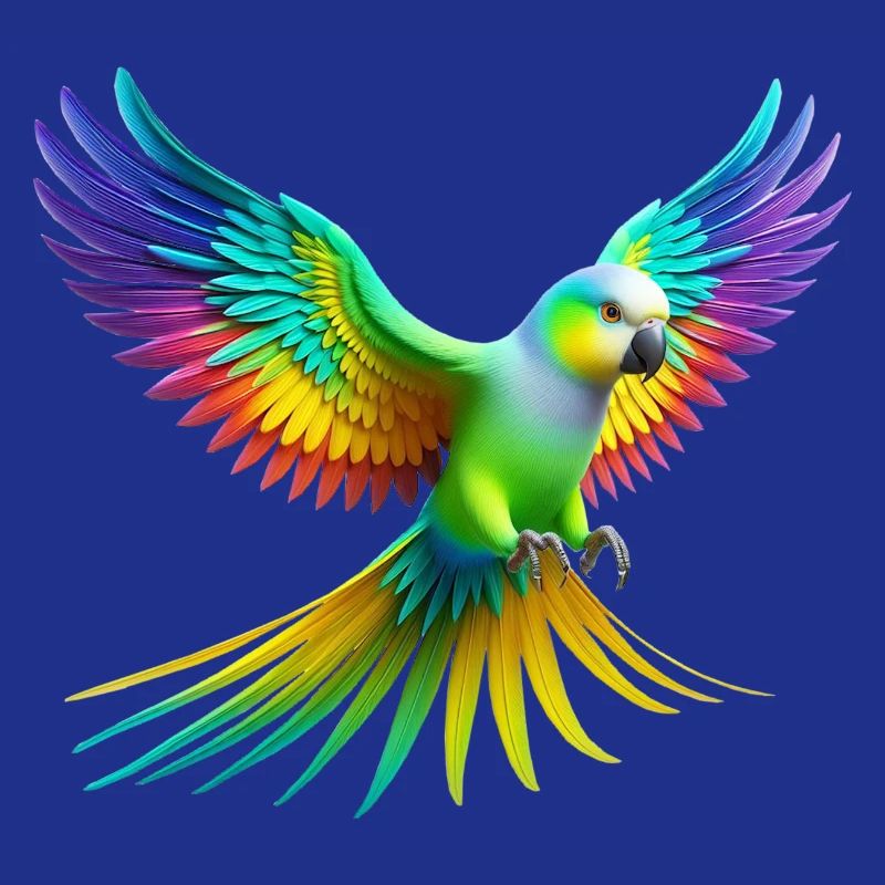 Rainbow Parakeet (02)