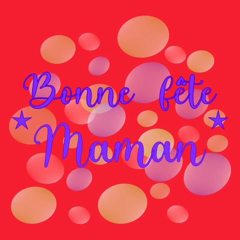 MUTTERTAG. HERZ. ALLES GUTE ZUM GEBURTSTAG. MAMA