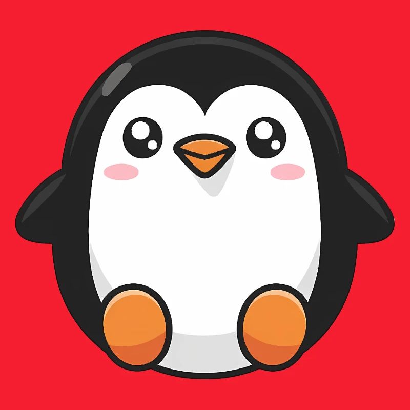 süßer Pinguin