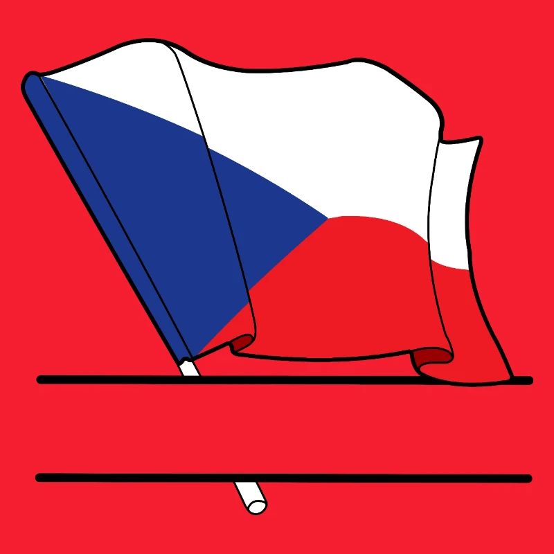 CZECH REPUBLIC – Personalised Flag