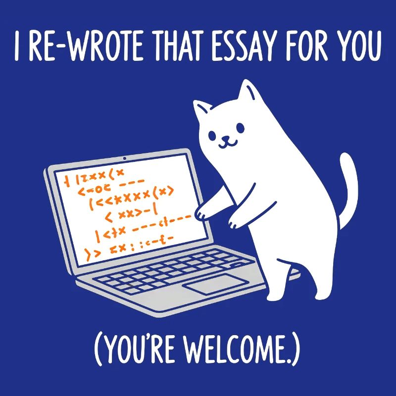 Code cat explains tasks