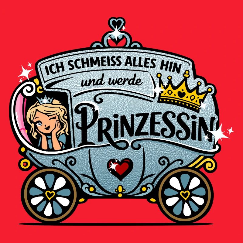 Ich werd Prinzessin Glitzerkutsche