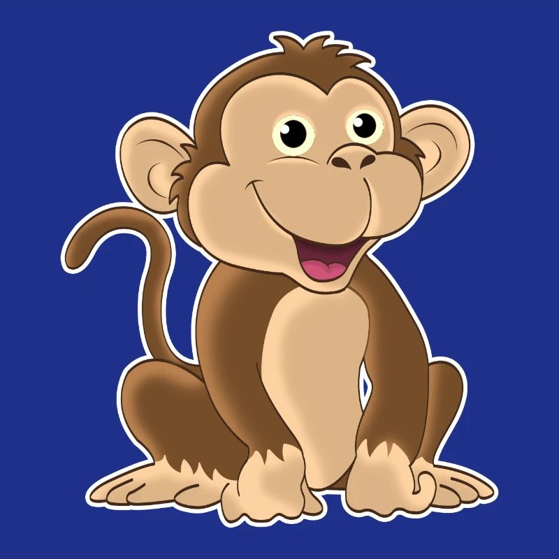 funny monkey - design