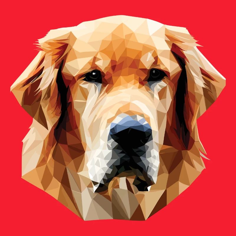 Polygone de chien Labrabor