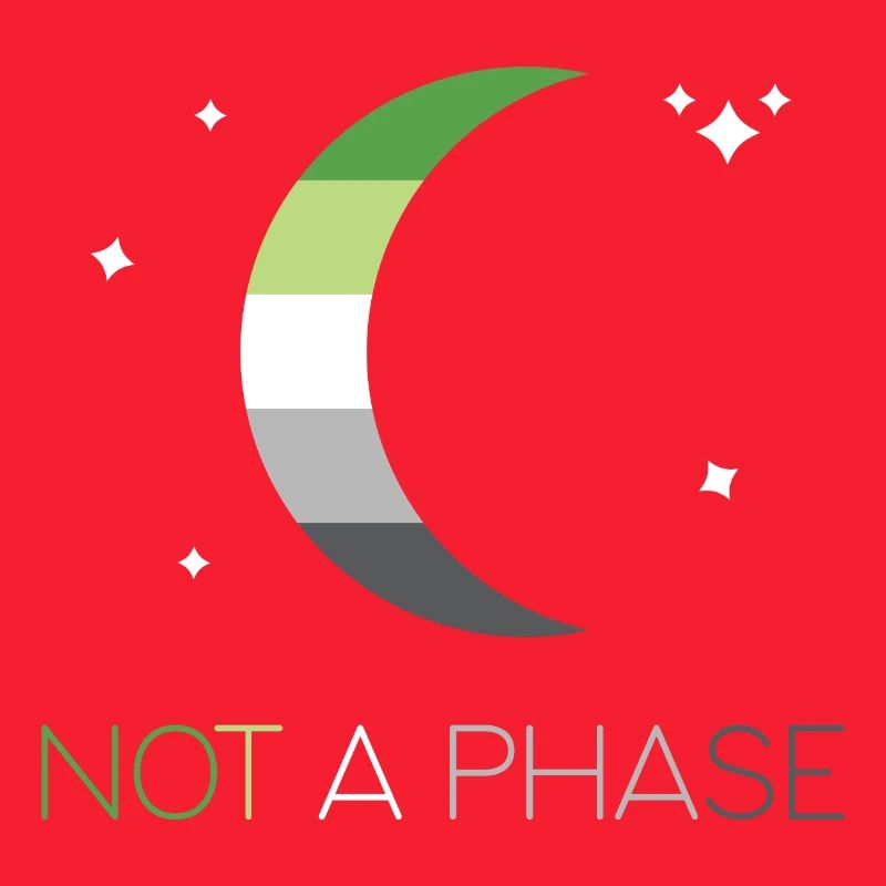 LGBTQ Pride Month - Not a Phase - Aromantic