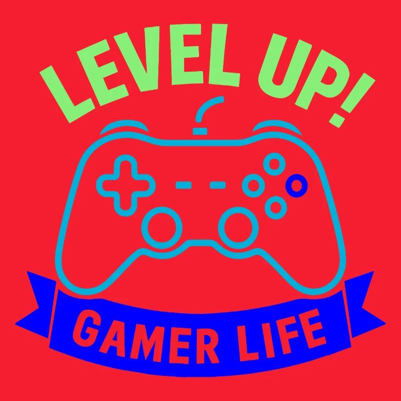 Level Up Gamer Leben Controller