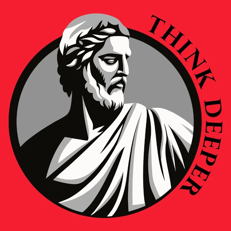 Classic Greek Philosopher | "Think Deeper" | Stoic