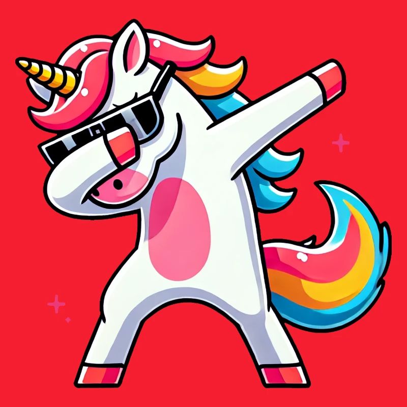 Dab Einhorn Dabbing Einhörner Unicorn Mädchen