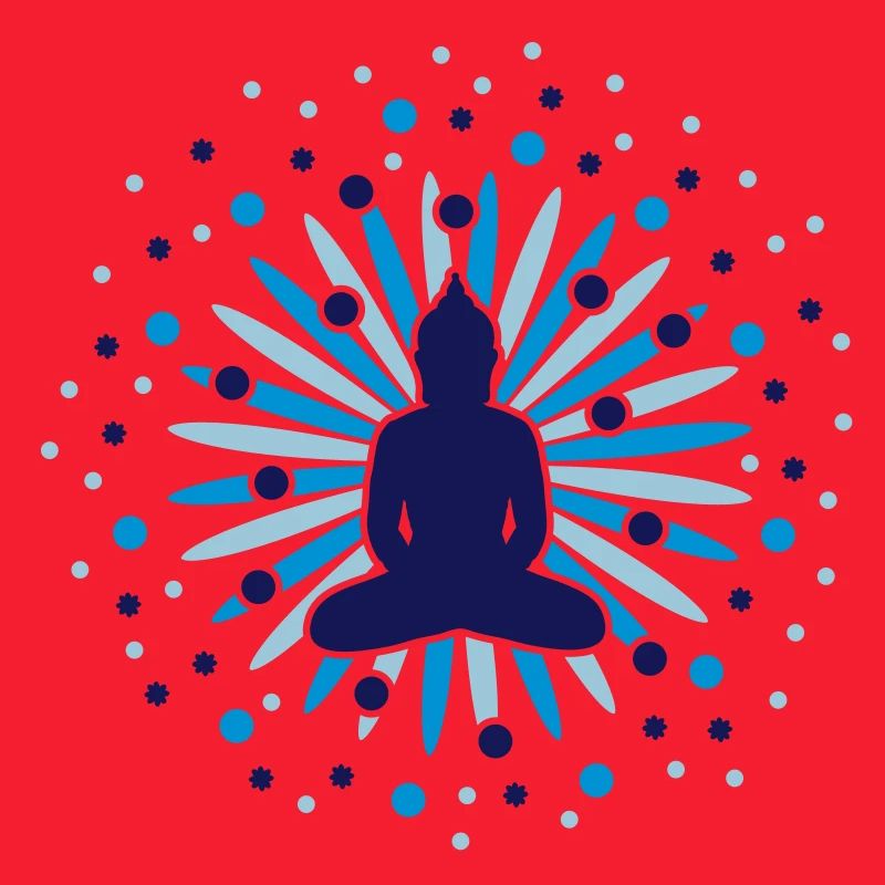 A Buddha mandala blossom
