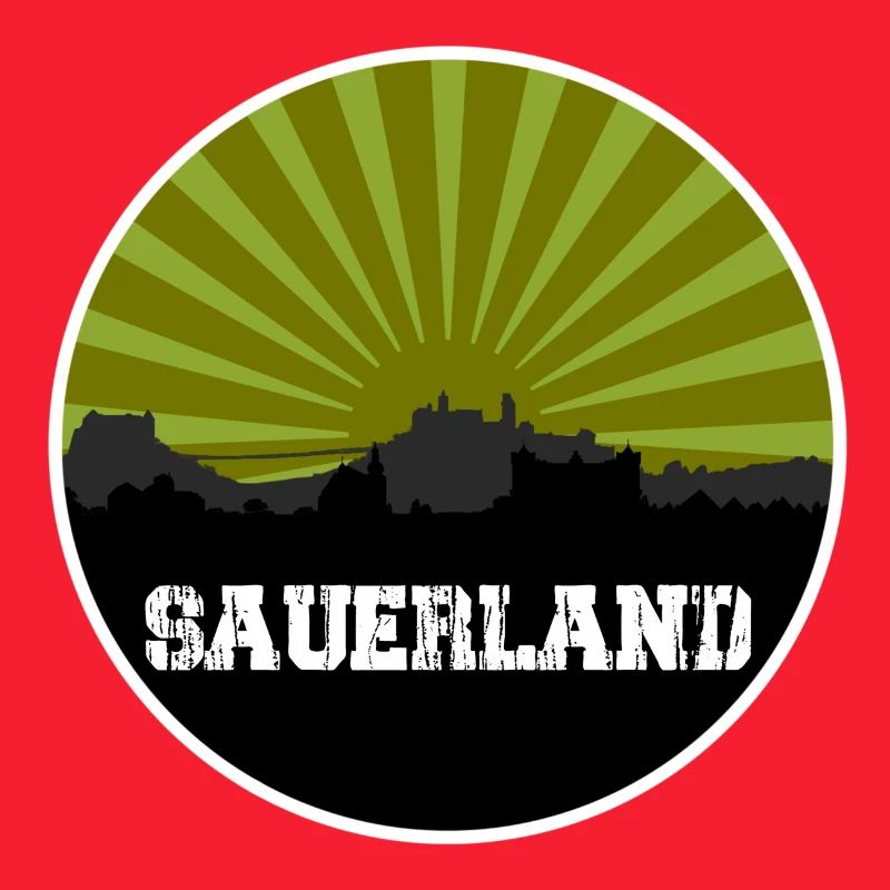 Sauerland Retro Skyline