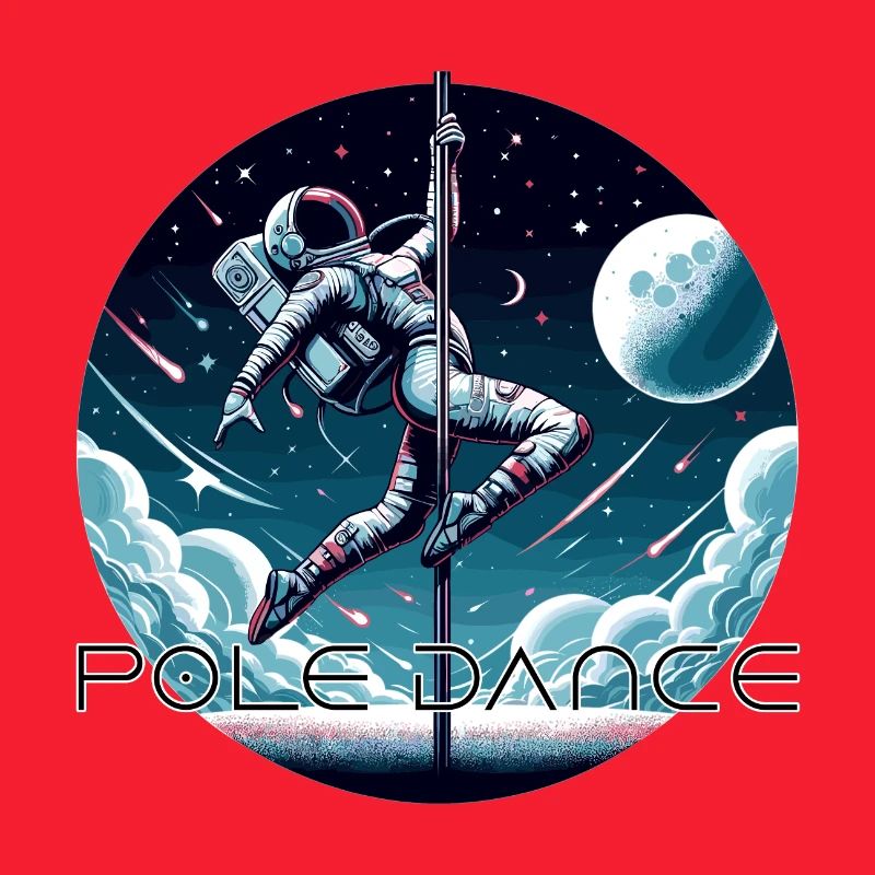 Pole dance astronaute Pole Dance cadeau