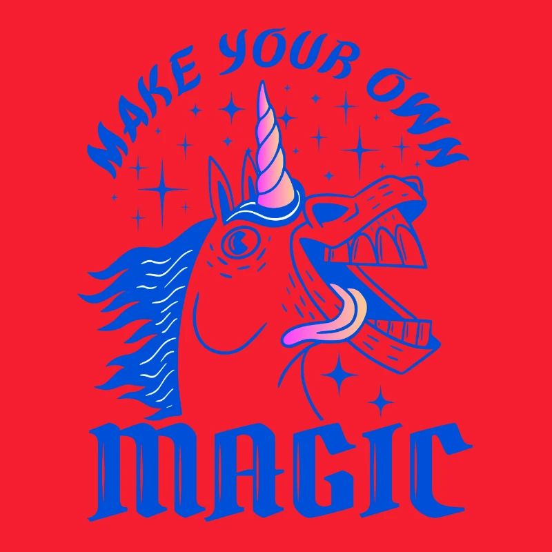 Make Your Own Magic – Wild Unicorn Design