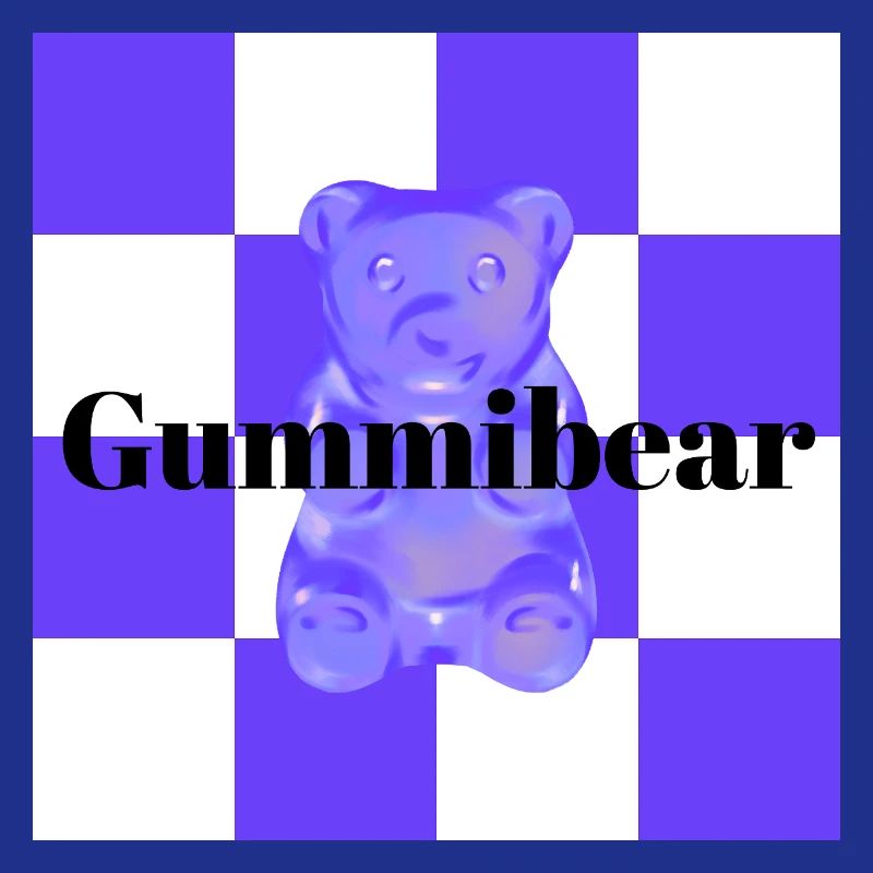 Gummy Bear Cozy Cuddle Trend Design
