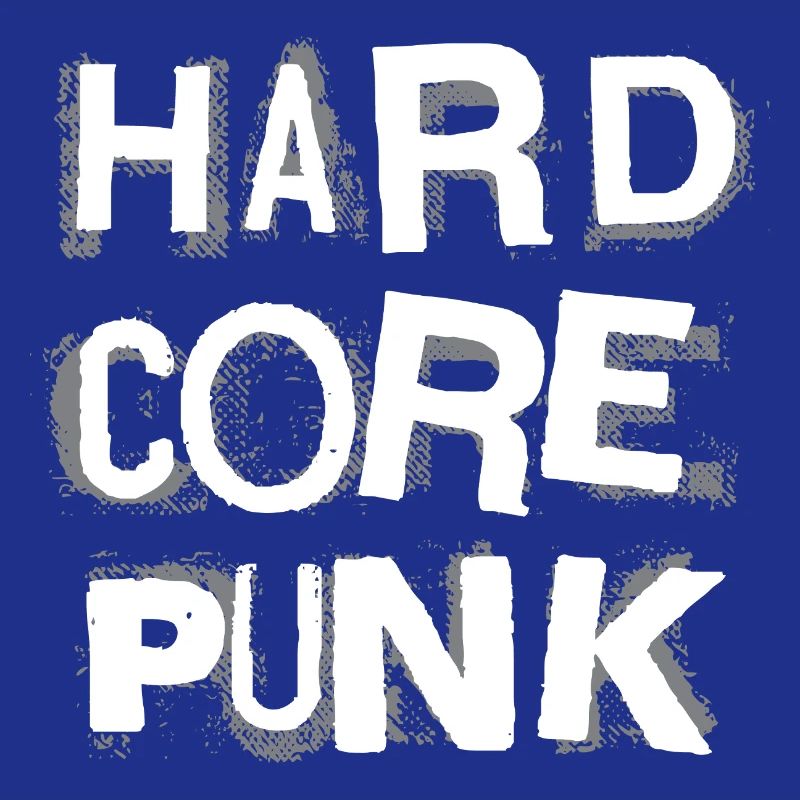 Hardcore Punk Stencil Text