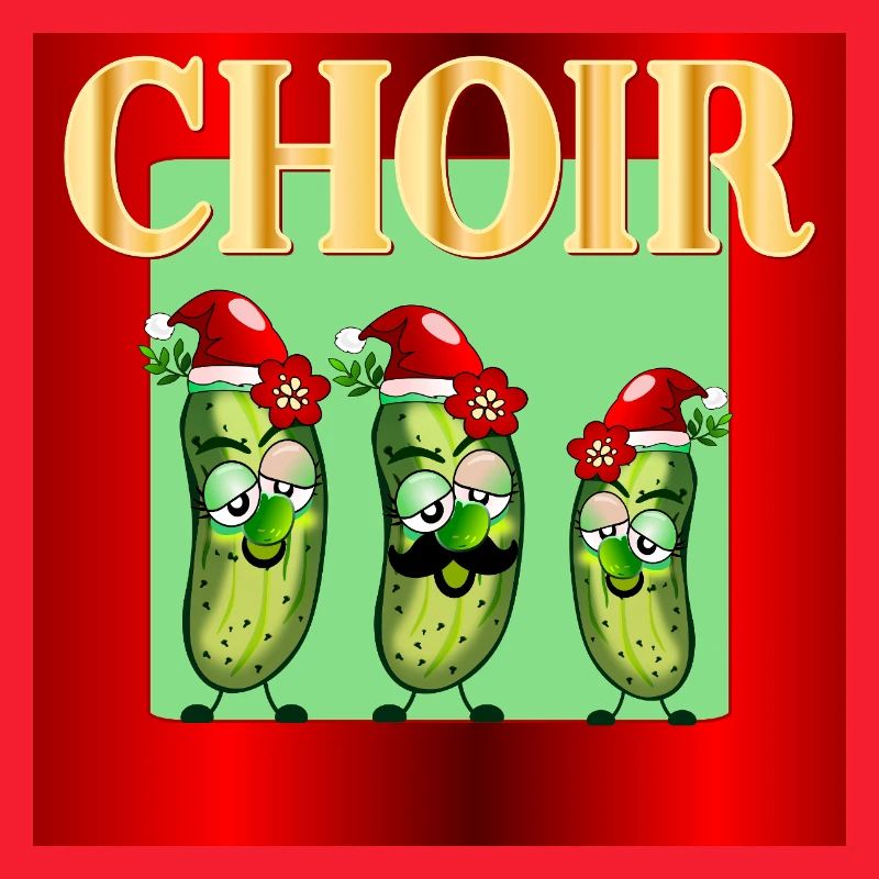 Cornichons du Chœur du Père Noël de Noël
