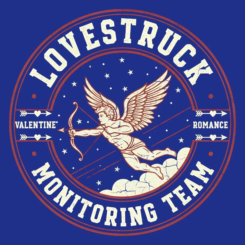 Équipe de surveillance amoureuse Drôle de Saint-Valentin