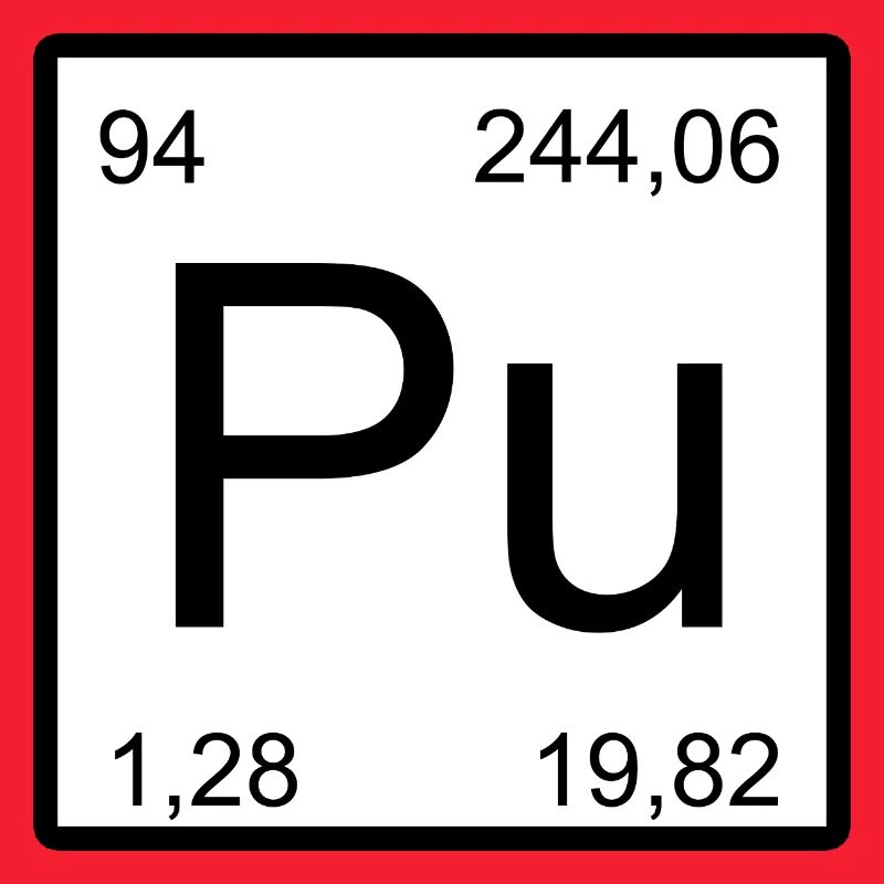 Pu Plutonium Element Design